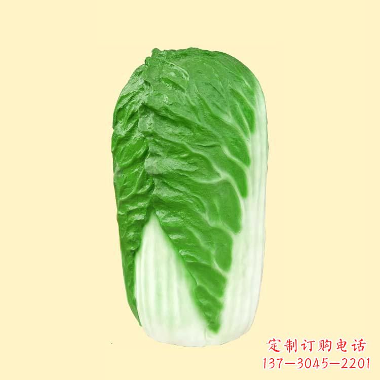 长春玻璃钢大白菜雕塑