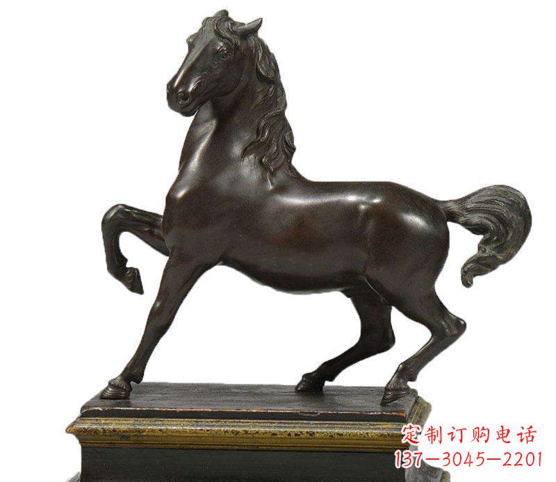 长春办公招财马动物铜雕塑