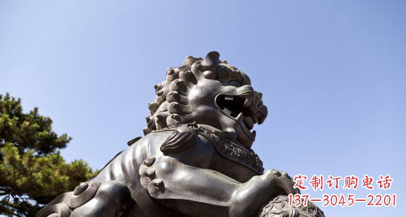 长春新精美铜质狮子雕塑