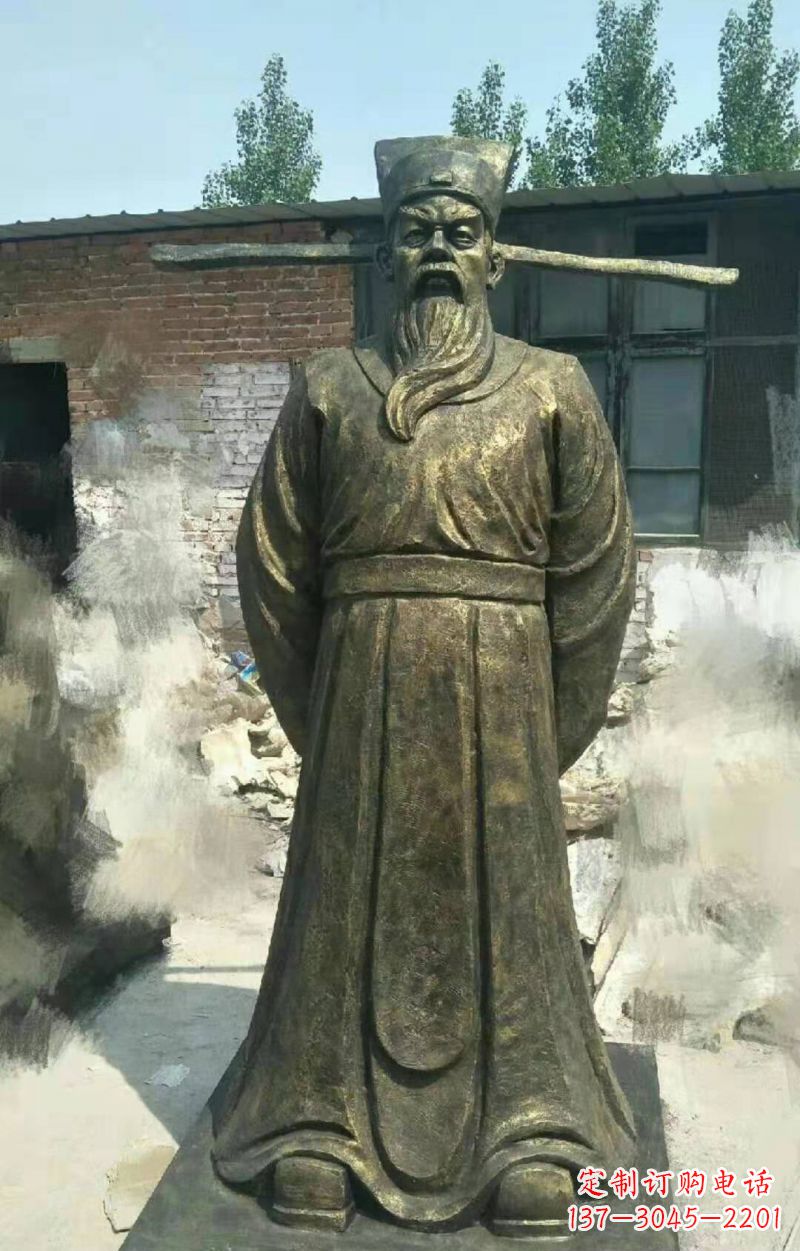 长春北宋名臣包拯铜雕