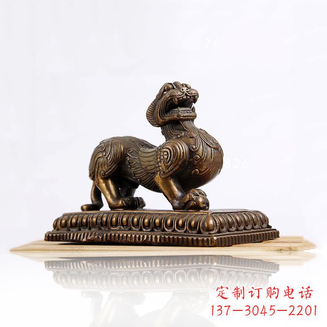 长春狴犴雕塑把古老文化的精髓融入现代艺术