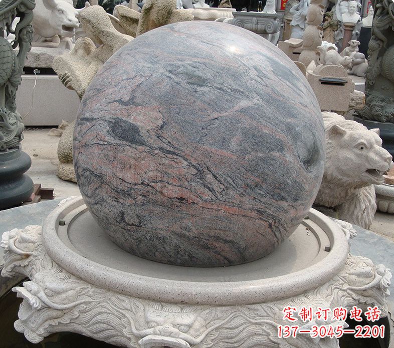长春别墅石雕喷泉