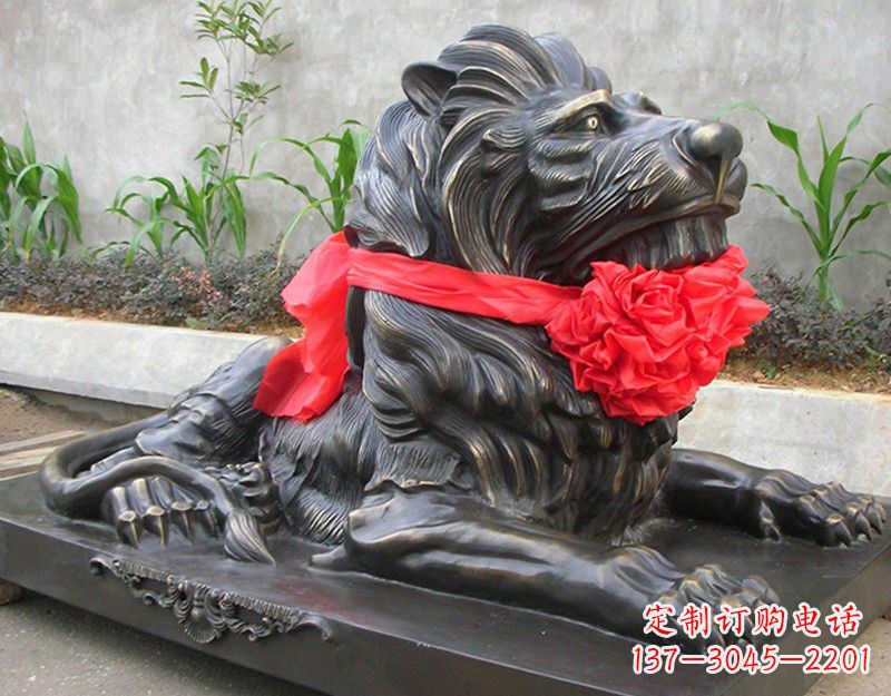 长春铜质狮子雕塑