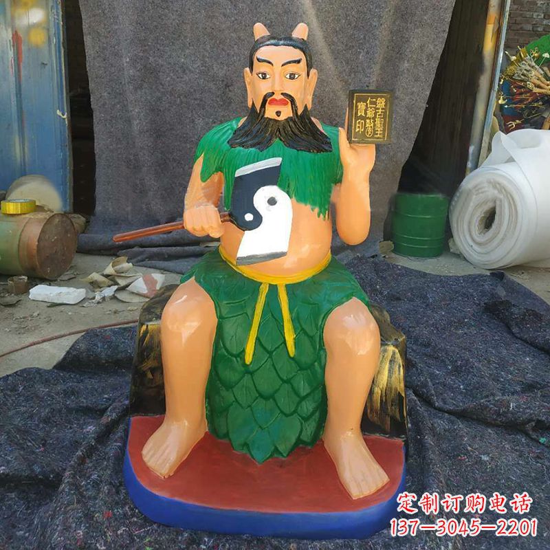 长春神农雕像的艺术之美