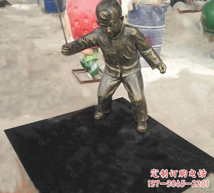长春玻璃钢陀螺雕塑
