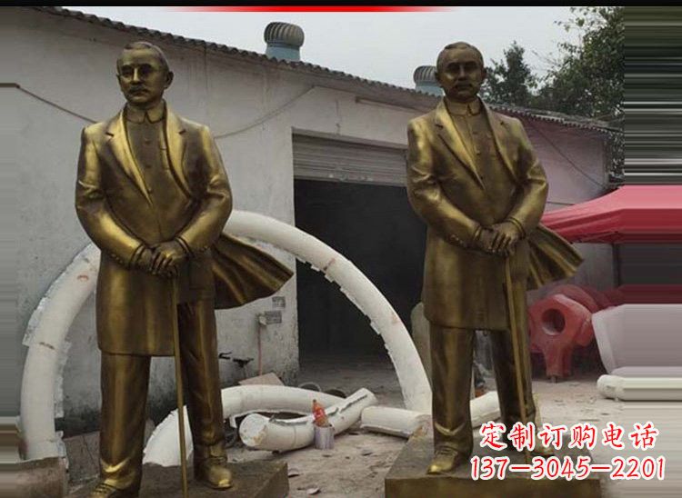 长春玻璃钢仿铜孙中山