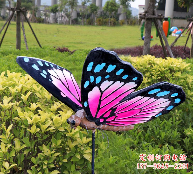 长春玻璃钢蝴蝶雕塑