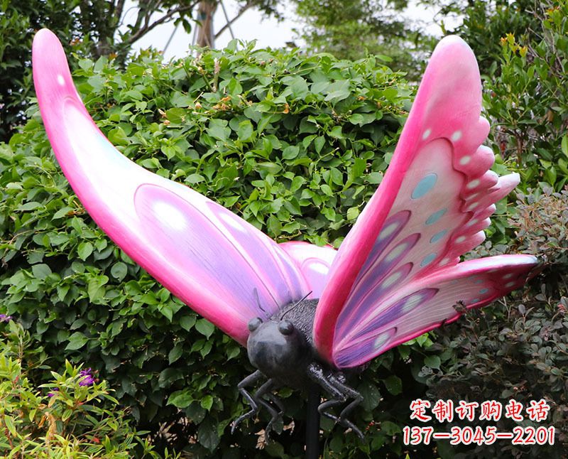 长春玻璃钢蝴蝶雕塑艺术之美