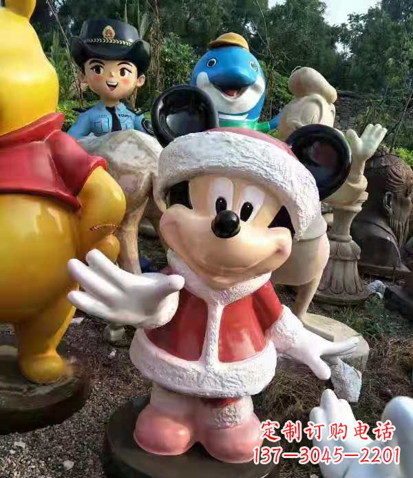 长春玻璃钢制米老鼠雕塑