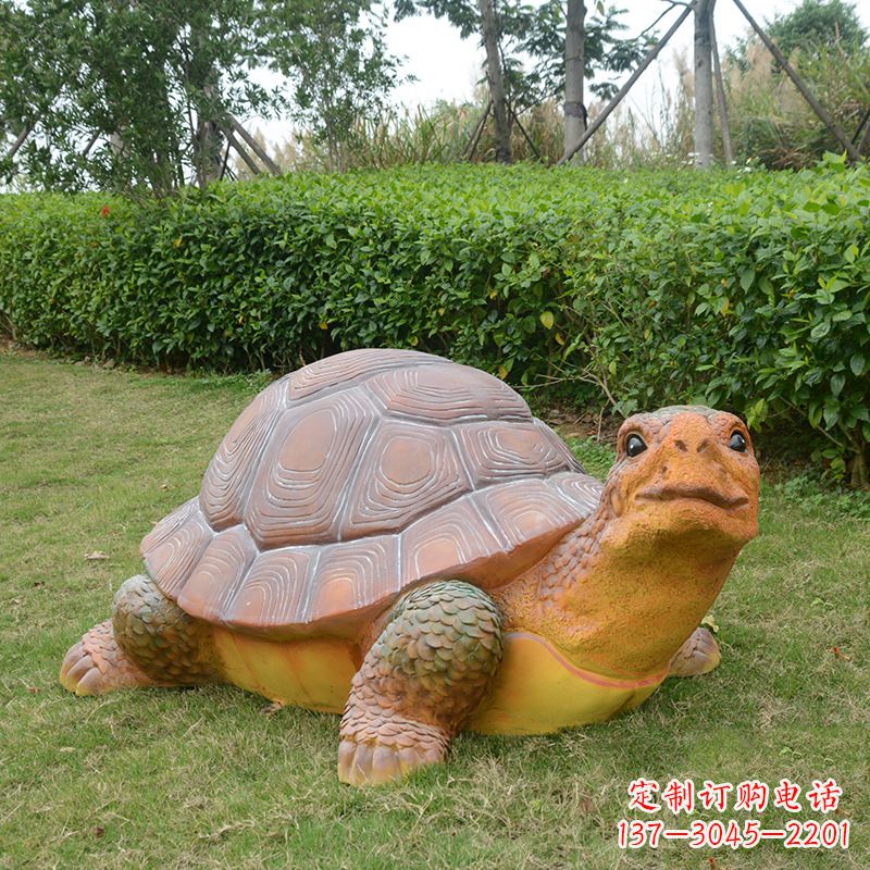 长春玻璃钢乌龟雕塑一种具有传统文化意义的艺术品