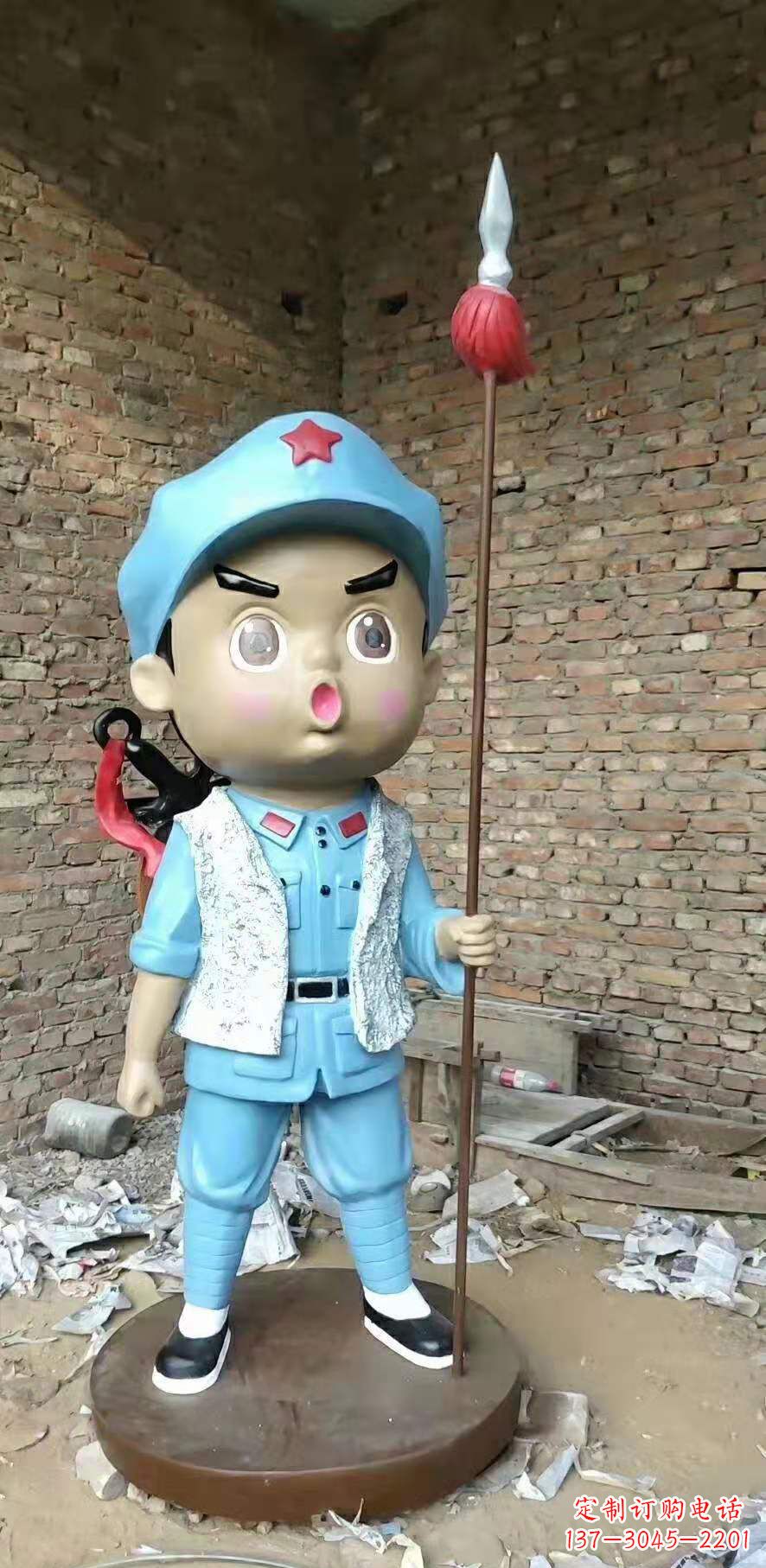 长春红军雕塑弘扬伟大革命精神