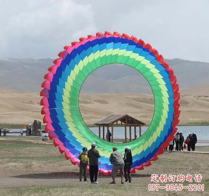 长春不锈钢彩色圆环雕塑——精致的艺术瑰宝