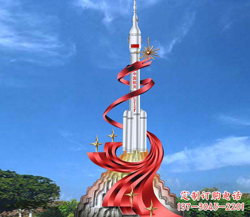 长春精美不锈钢雕塑嫦娥飞天