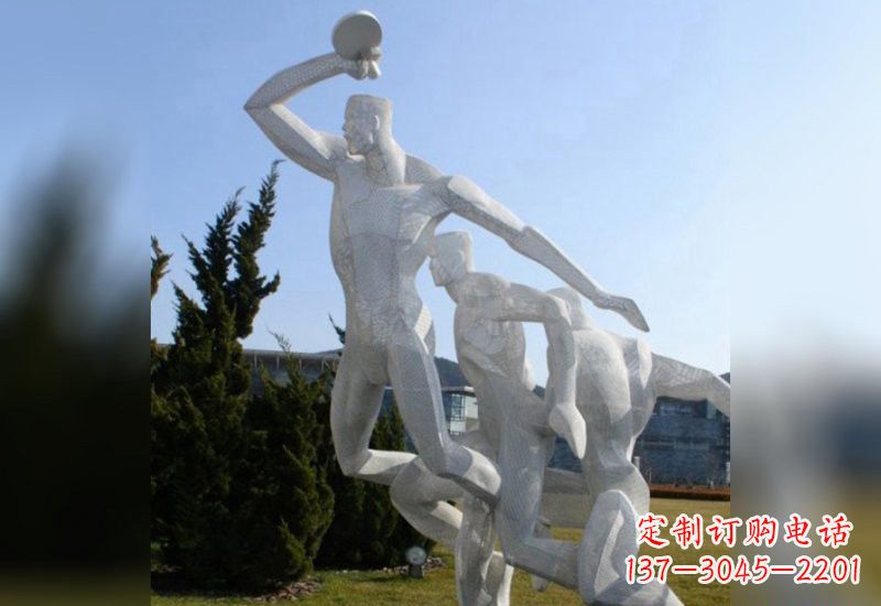 长春精致的乒乓球雕塑