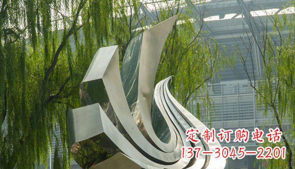 长春不锈钢鸽子雕塑