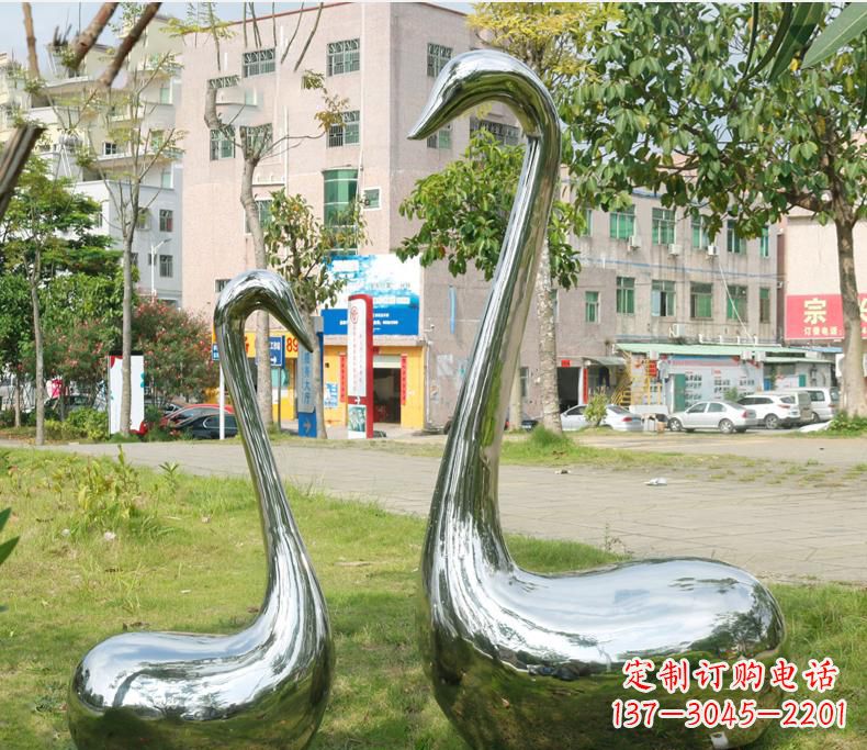长春不锈钢动物雕塑