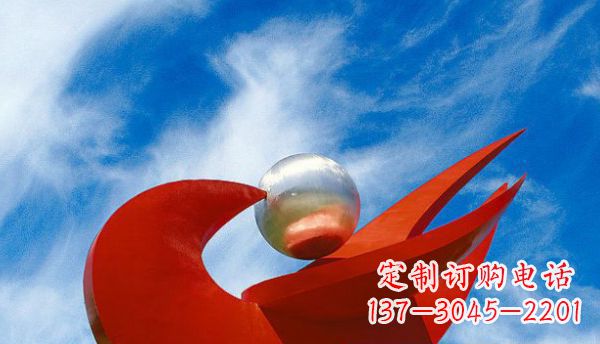 长春不锈钢制作的鸽子雕塑