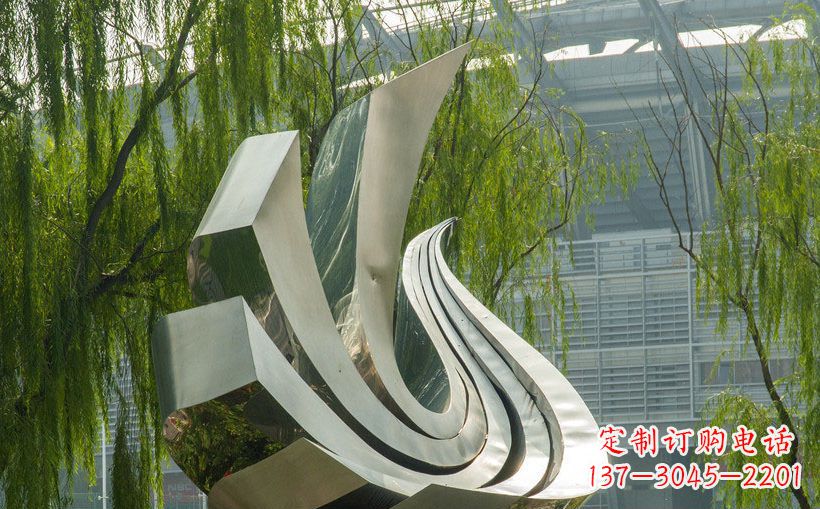 长春不锈钢鸽子景观雕塑
