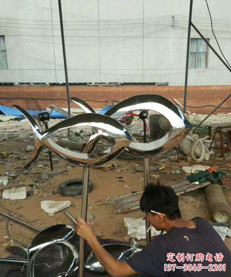 长春不锈钢动物雕塑