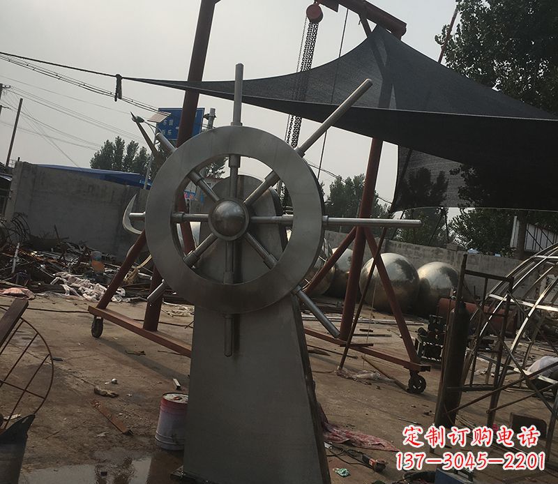 长春该雕塑。