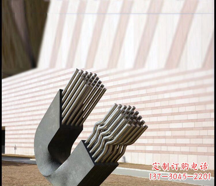 长春不锈钢磁铁雕塑,给景观带来无限魅力