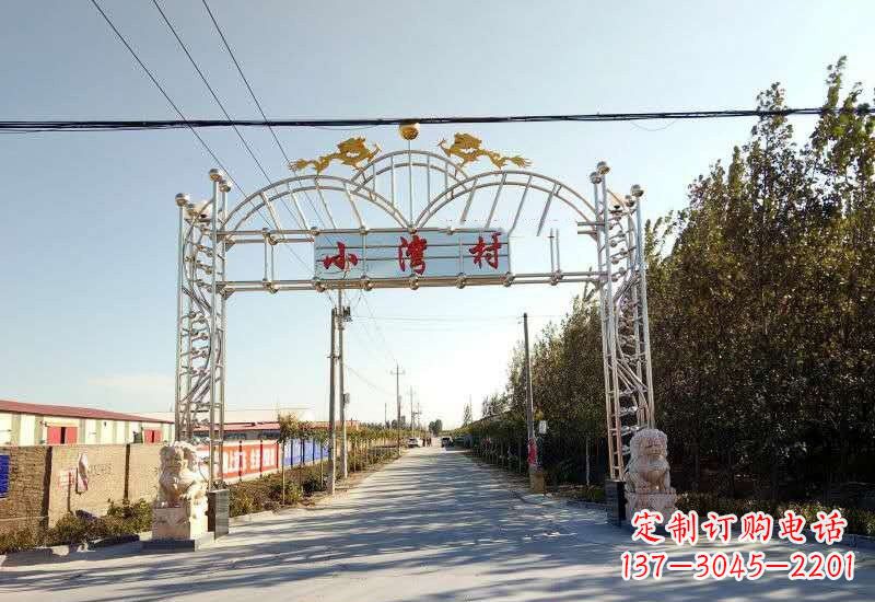 长春不锈钢牌坊雕塑让美丽的传统永存