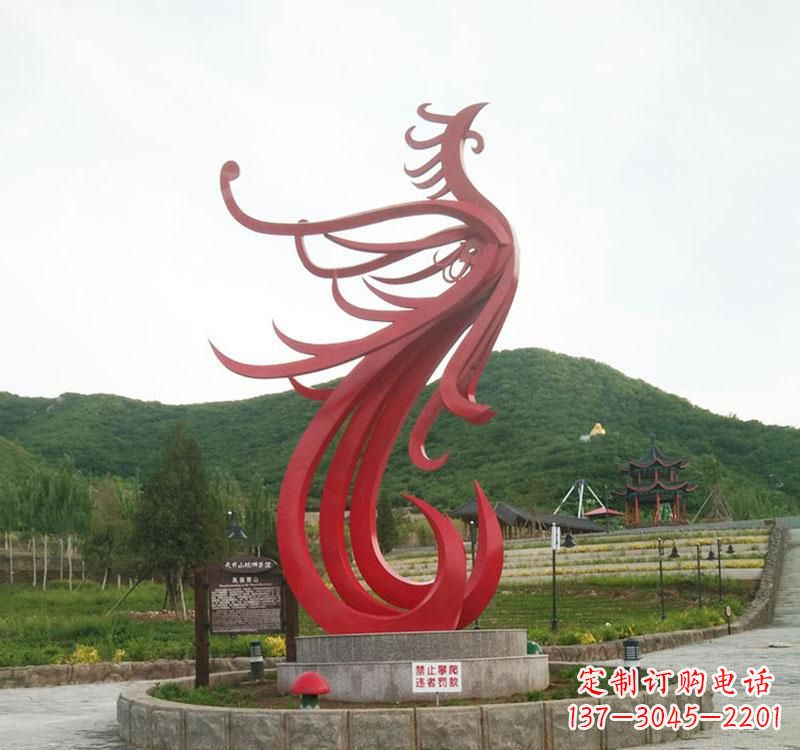 长春不锈钢凤凰展现古老文明的传承