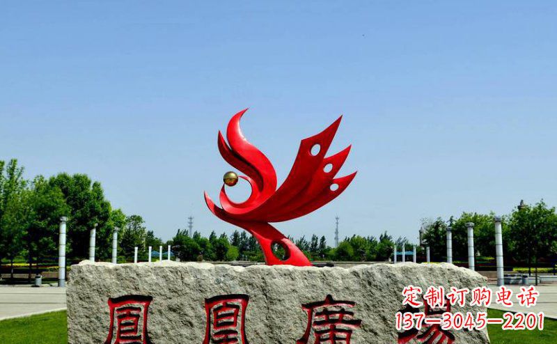 长春凤凰雕塑传承古典美感