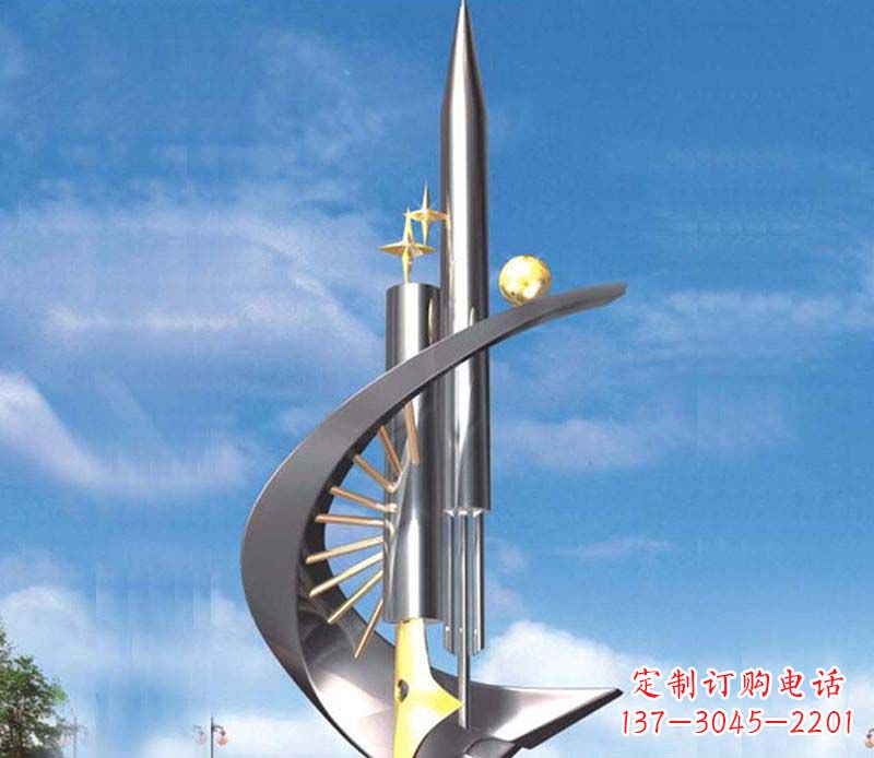 长春不锈钢笔雕塑艺术与精美的完美结合