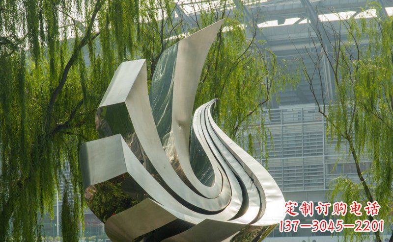 长春不锈钢鸽子雕塑