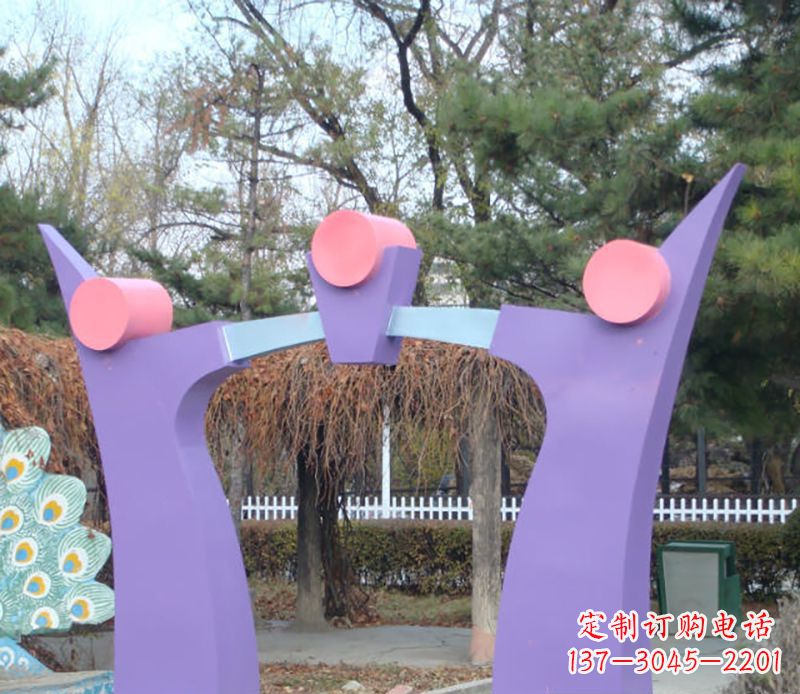 长春不锈钢拱门雕塑精美艺术品