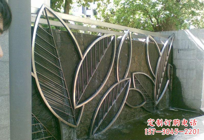 长春不锈钢树叶雕塑——艺术与科技的完美结合