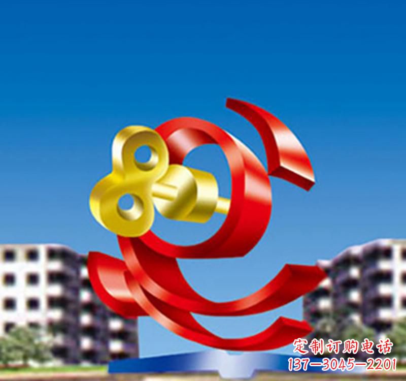长春不锈钢飘带雕塑给公园景观带来独特美感