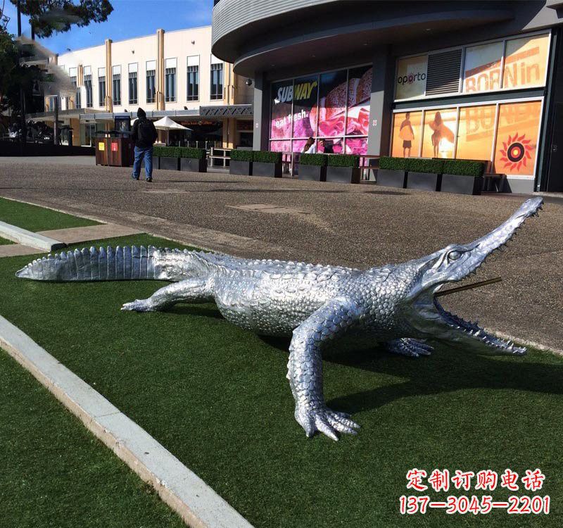 长春不锈钢动物雕塑精美而具有艺术价值