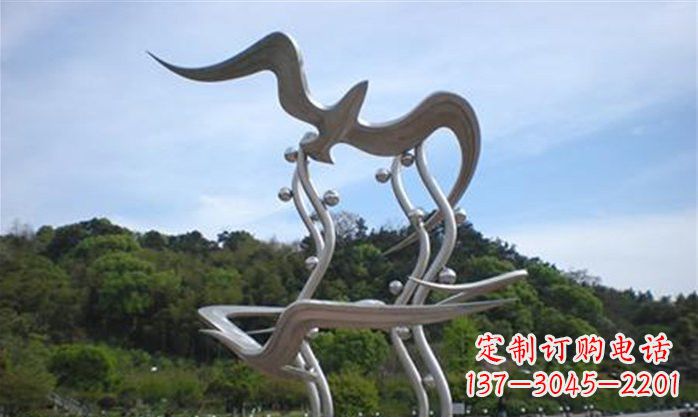 长春海鸥雕塑传递自然之美