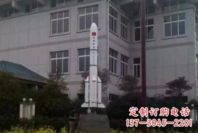 长春不锈钢火箭雕塑给城市带来无限美