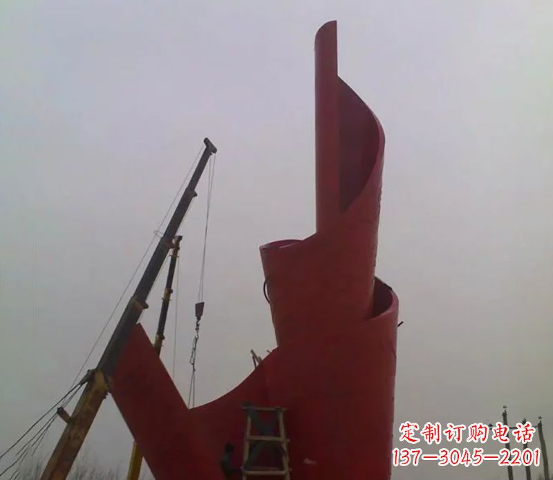 长春不锈钢火炬雕塑点燃社会进步的火炬