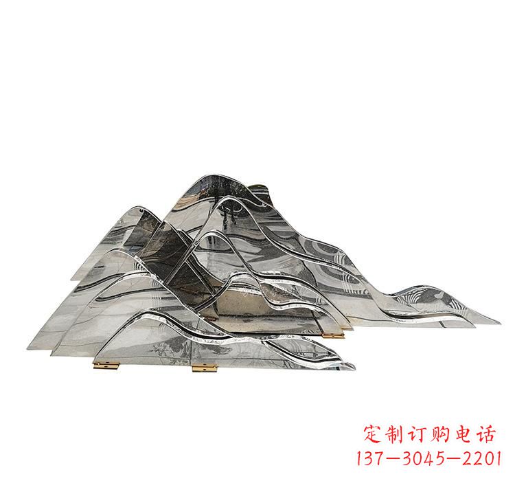 长春不锈钢假山雕塑艺术与自然的完美结合