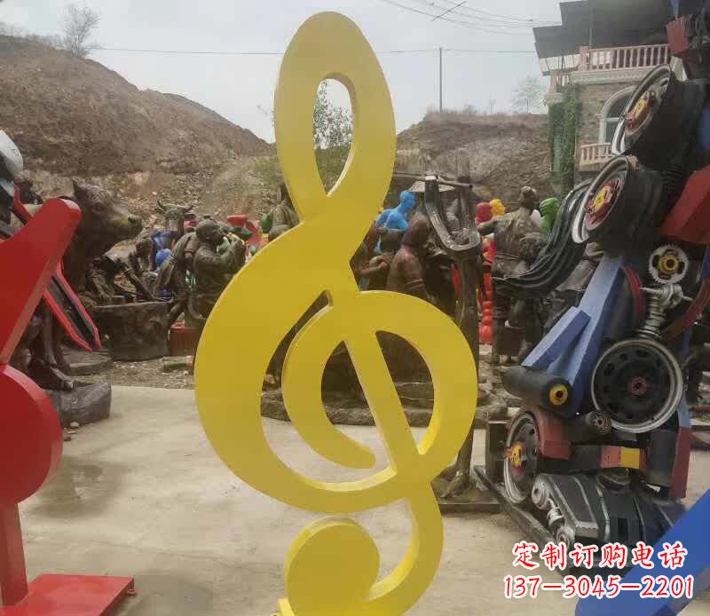 长春不锈钢音符雕塑美丽而持久的艺术
