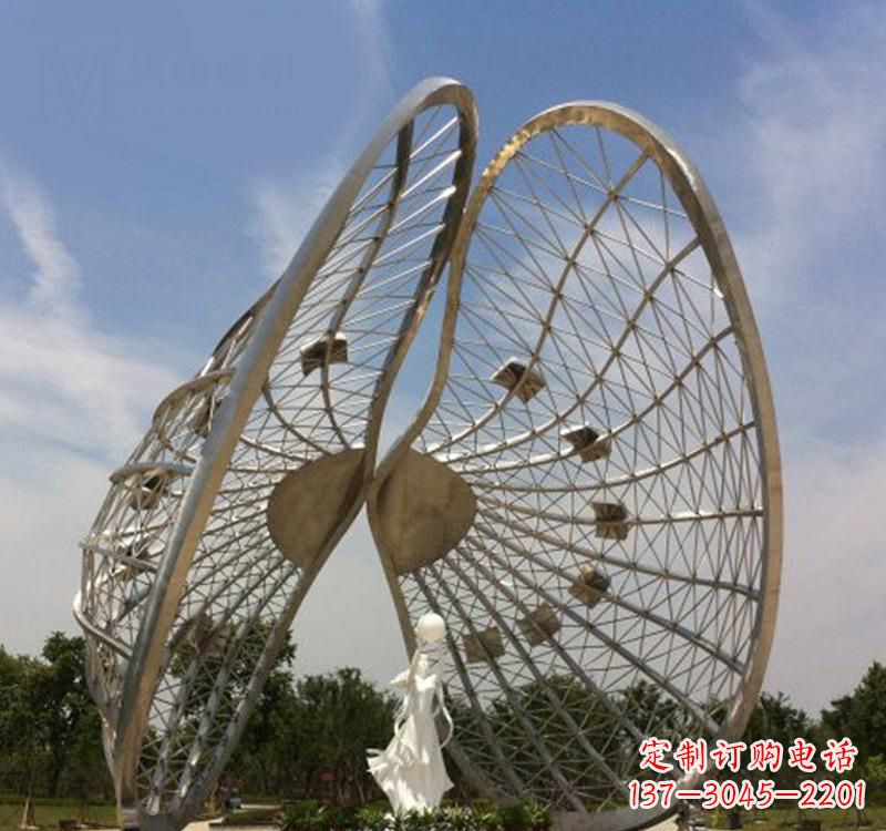 长春不锈钢美陈贝壳雕塑精美的艺术品