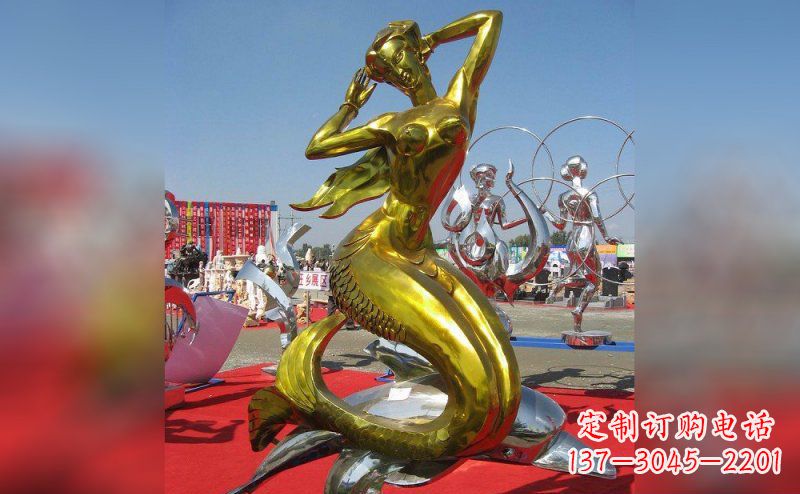 长春海底美人鱼雕塑