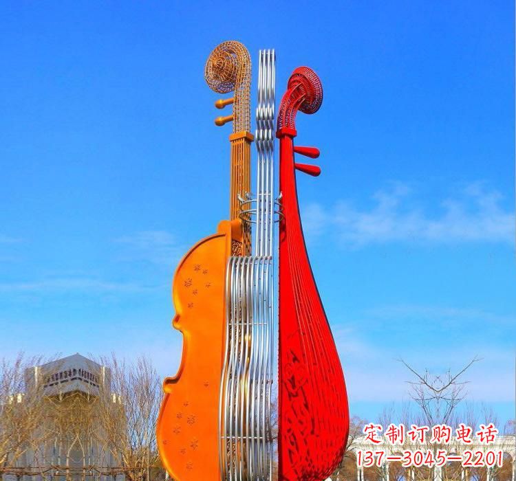 长春钢琴雕塑灵魂之声