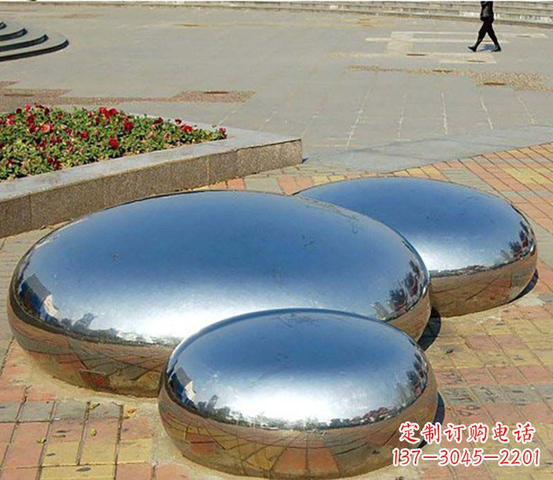 长春不锈钢水滴校园雕塑的精彩之处