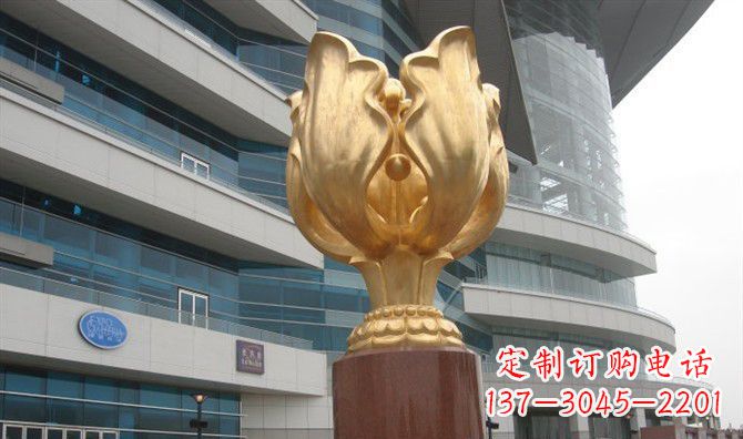 长春不锈钢紫荆花之美