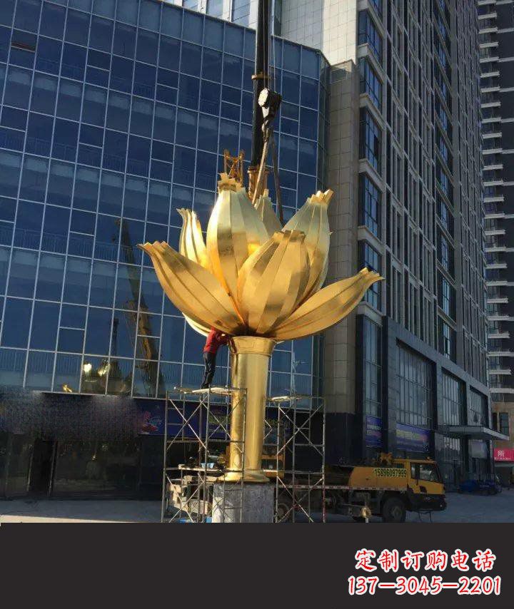 长春精美的紫荆花雕塑