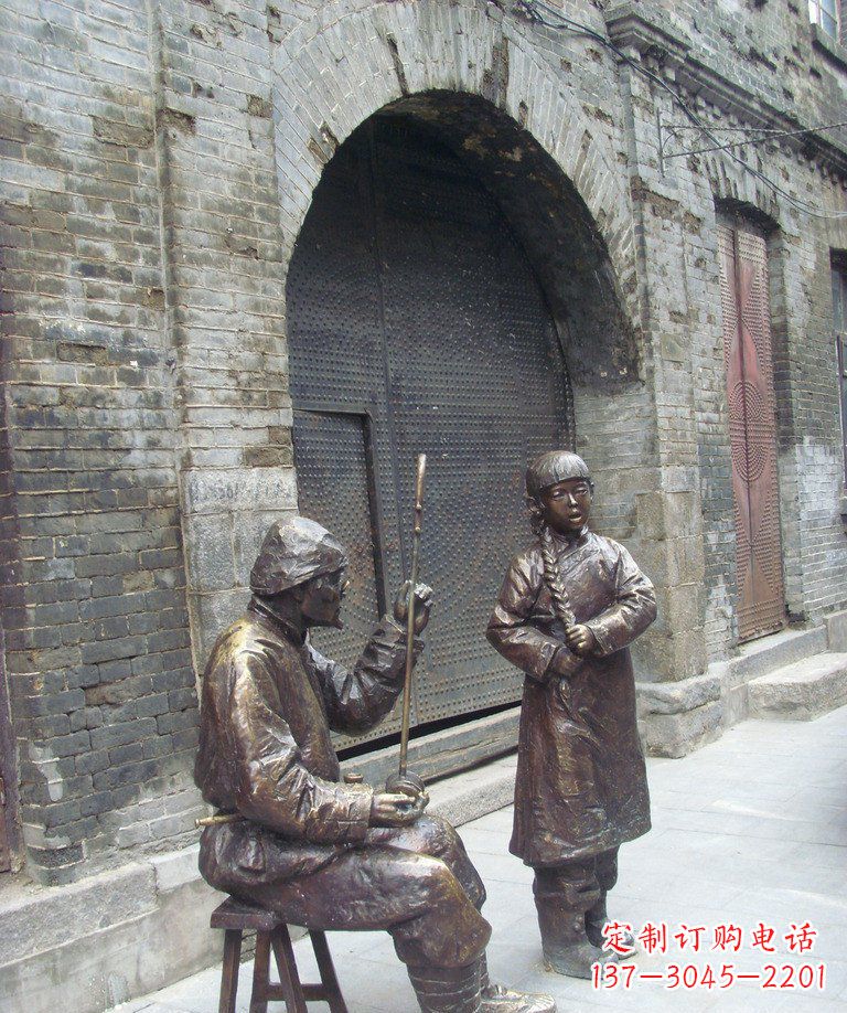 长春二胡铜雕艺术形式的精髓