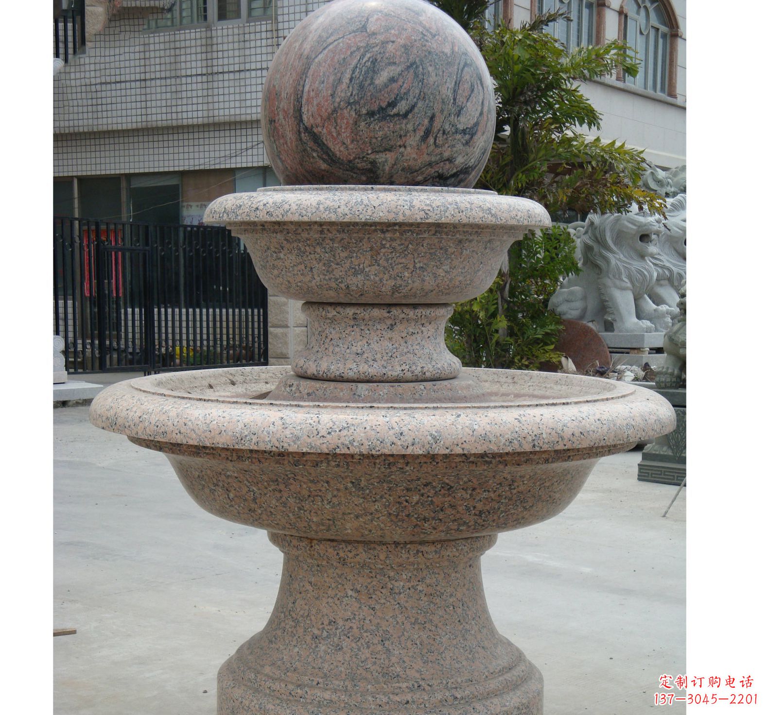 长春财源滚滚之风水球雕塑