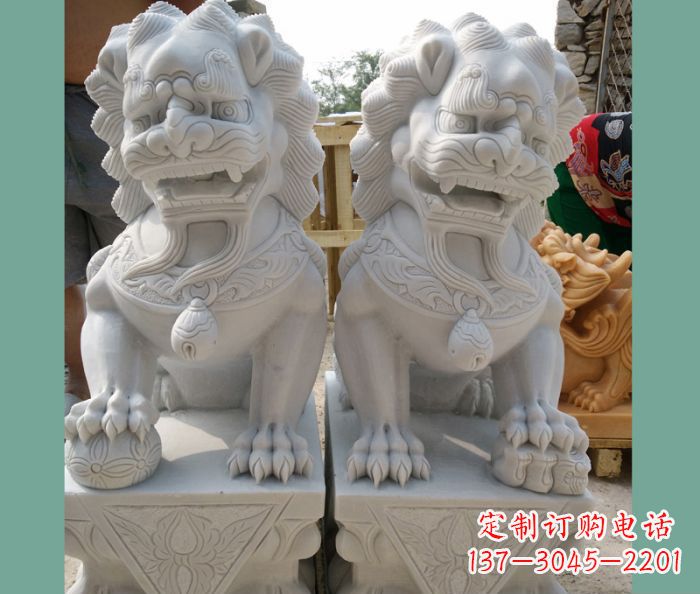 长春狮子雕塑