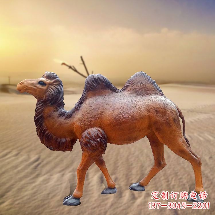 长春仿古茶马古道骆驼雕塑的精美绝伦