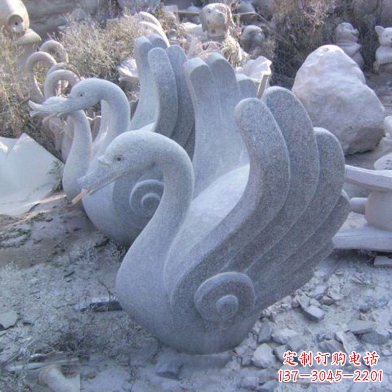 长春精美天鹅雕塑